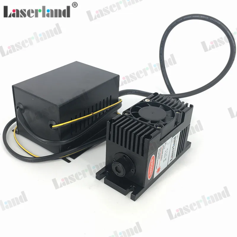 

532nm 300mw-400mw DPSS Green Laser Module Diode Fan TTL/Analog 90~260VAC