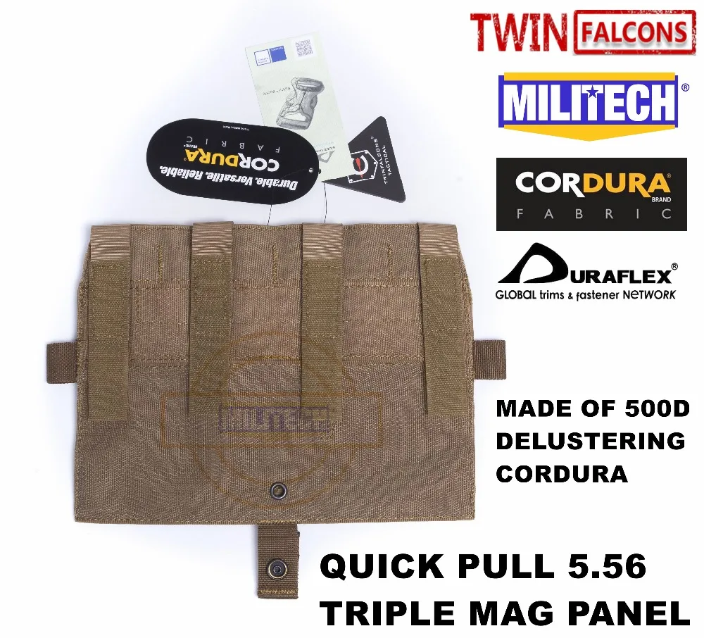 QUICK PULL 5.56 TRIPLE MAG PANEL CB-2