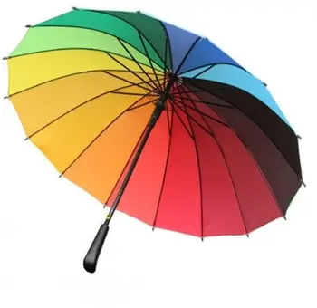 

Paraguas Large 16k Super Windproof Umbrella Sun Rainbow Reliable Quality