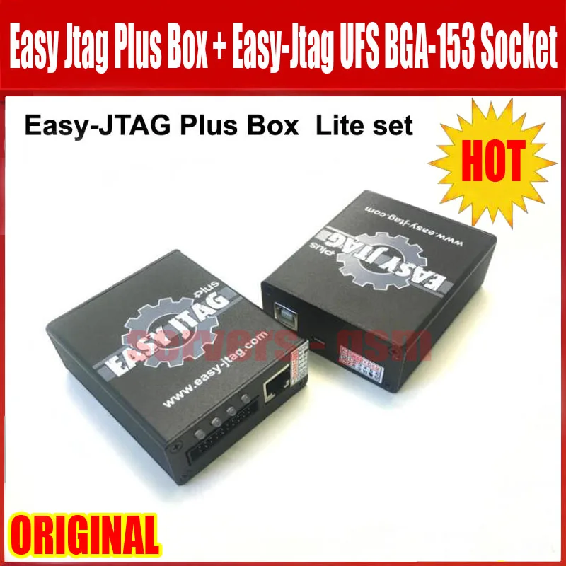 2019 новый оригинальный Easy j-tag plus коробка с Easyjtag UFS 153 адаптер гнезд