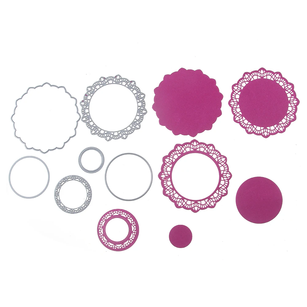 Novo Estilo Oco Girassol Corte De Metal Morre Stencil Embossing Ofício Para Scrapbooking DIY Cartão de Álbum de Fotos Decoração 101x101mm