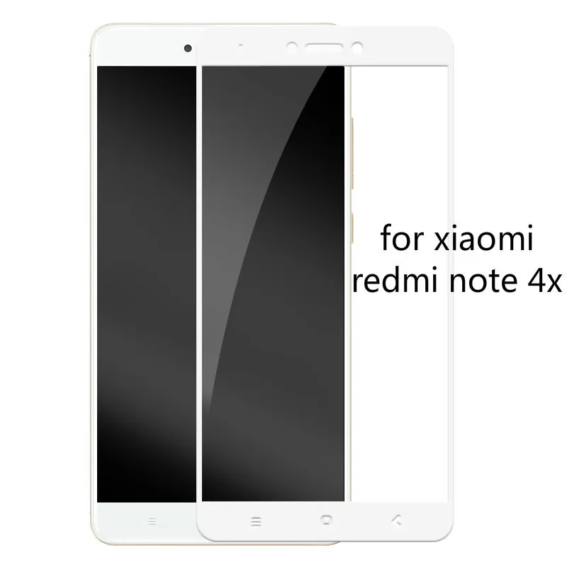 Углеродное волокно 3D изогнутые края закаленное стекло для Xiaomi Redmi note 4X Note 4 Защита