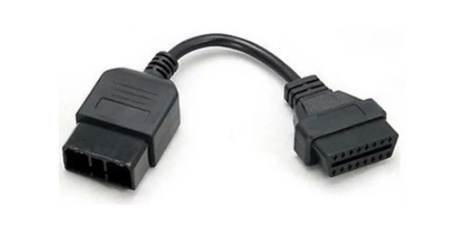 Для Subaru 9pin кабель OBD1 к obd2 16pin ведущий диагностический интерфейсный кабель 9 pin OBDII удлинитель свинец OBD 2