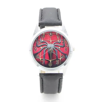 

2019 New Spiderman desgin kids cartoon Fashion Watches Quartz children Jelly boy Student watch Wristwatch relogio kol saati
