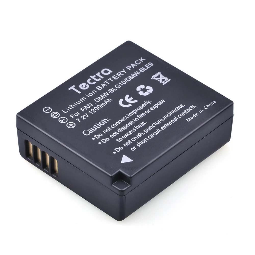 Tectra 3 шт. DMW BLG10 BLE9 аккумулятор BPDC15 + двойное зарядное устройство USB для Panasonic Lumix GF6 GX7