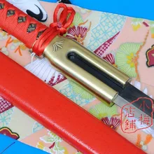 S2603 аниме отбеливатель Урахара KISUKE BENIHIME меч Красная оболочка пистолет металлическое лезвие 44"