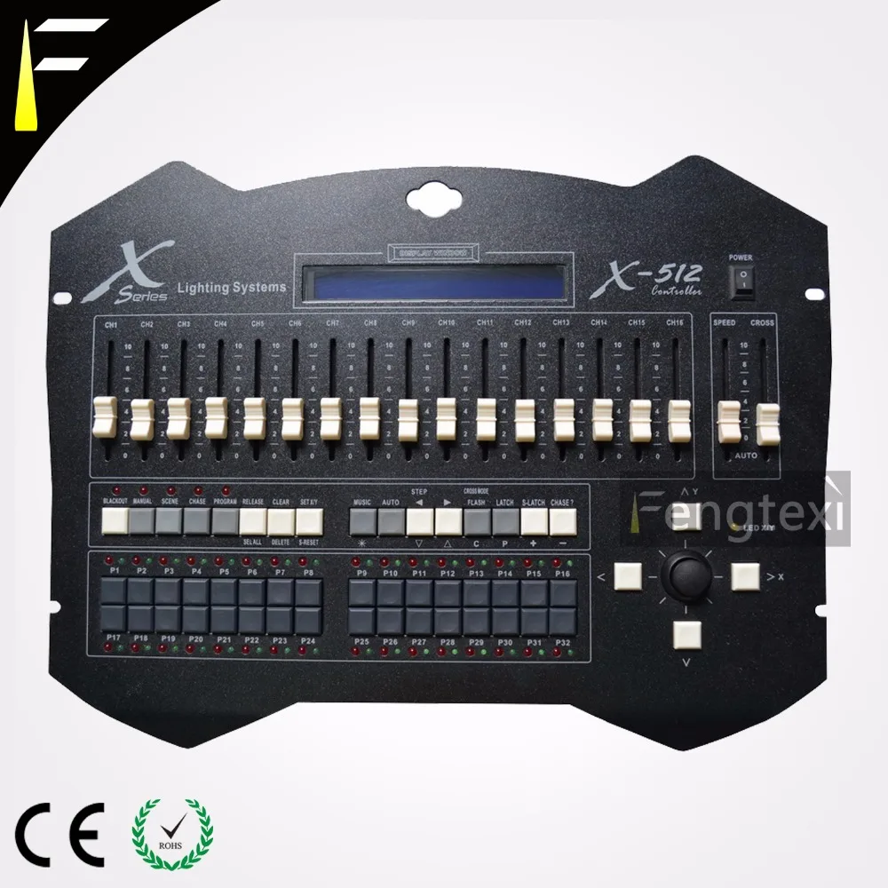 

X-512A DMX Console/Controllers with DMX512/1990 Standard Stage Light Constroller Series