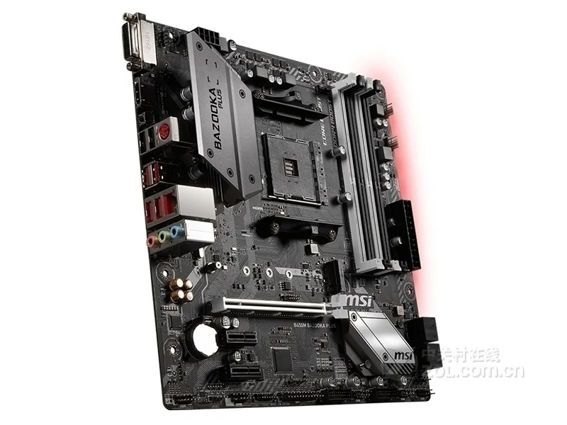 Оригинальная материнская плата новая MSI B450M BAZOOKA PLUS DDR4 Socket AM4 64G USB2.0 USB3.1 HDMI DVI настольная материнская плата