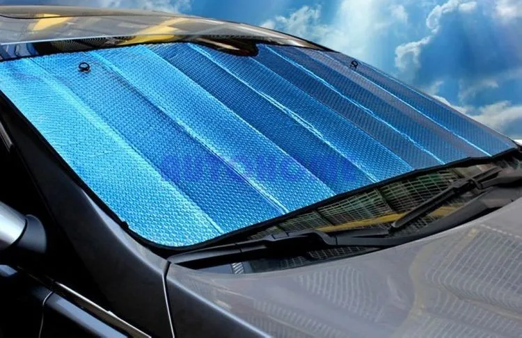 Автомобильный солнцезащитный козырек ветрового стекла крышка лобового стекла автомобиля Защитная крышка для УФ-укрывающая от солнца Фольга пленка теневой Обёрточная бумага для автомобиля