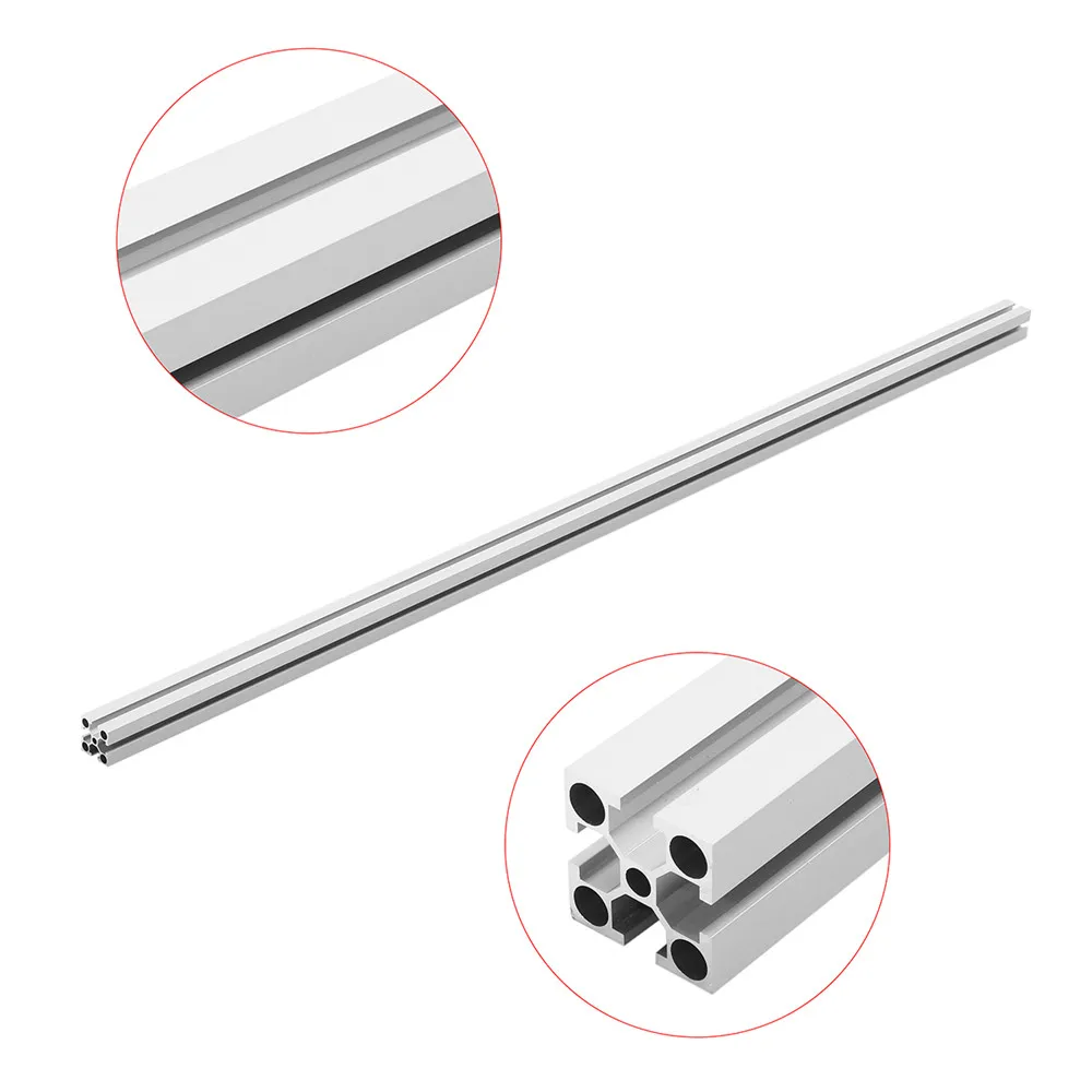 

Silver 1000mm Length 3030 Aluminum Profile Extrusion Frame For DIY 3D Printer CNC Plasma Lasers