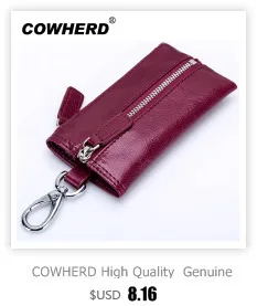 Best selling women multifunctional Genuine Leather key holders wristlet clutch coin bag wallet, Cow+PU LEATHER Purse,YB-DM158