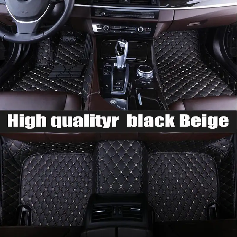 

Custom fit car floor mats for Infiniti G G25 G35 G35X G37 G37X Q40 Q50 Q60 5D rugs accessories liners carpet (2006-)