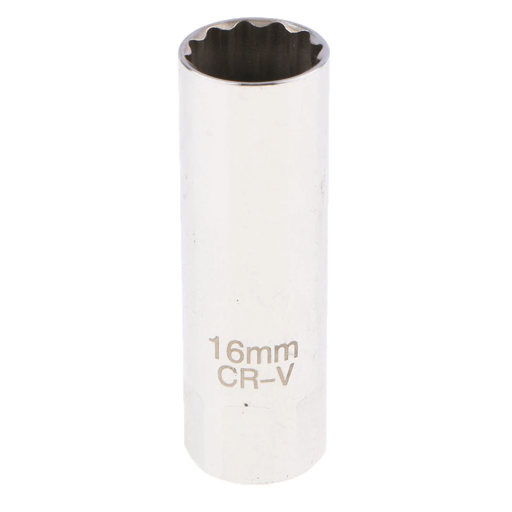 llave de buj/ía color rojo enchufe universal para buj/ía 16 mm Llave de buj/ía