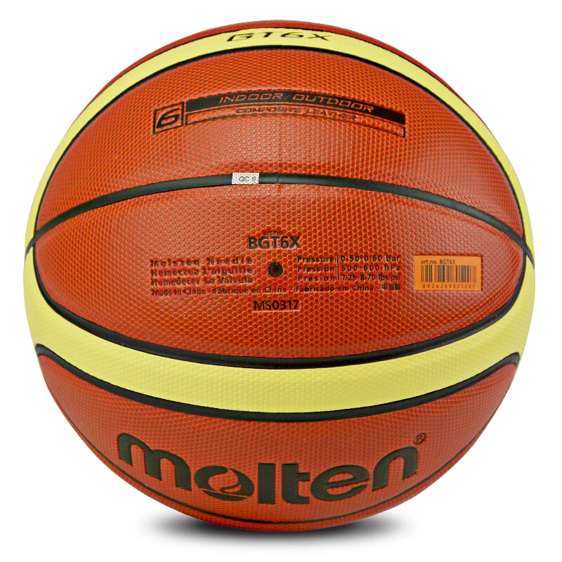 Genuine Molten GT6X GT5X Basketball Official Size Basketball Ball For Indoor Outdoor Training Free With Ball Needle+Mesh Net Genuine Molten GT6X GT5X Basketball Official Size Basketball Ball For Indoor Outdoor Training Free With Ball Needle+Mesh Net