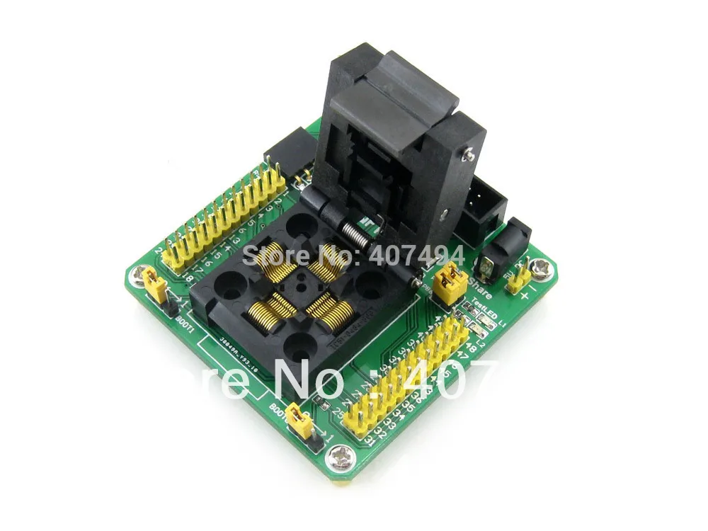 Программатор розетка STM32F10xC STM32L15xC Yamaichi STM32 шаг 0 5 мм QFP48 LQFP48 STM32F10xC|Демонстрационные