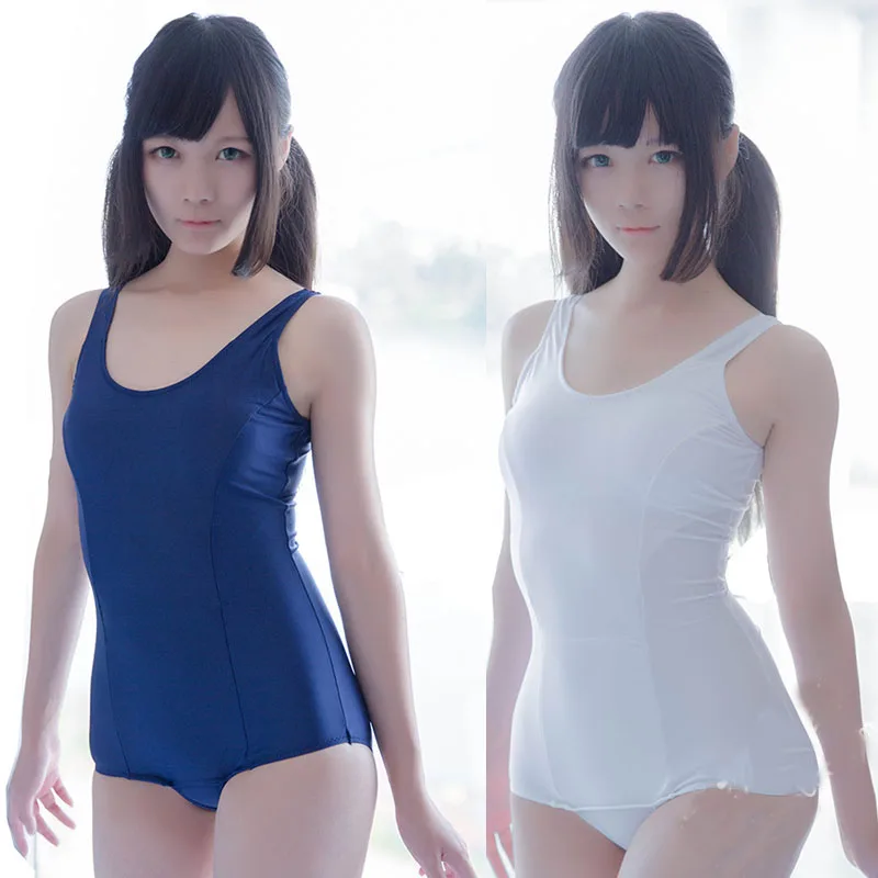 

LoveLive Sukuwater Japanese School Swimwear lolita Girl Student sexy blue skirt Cute cosplay Costumes One-piece Swimsuit 4 color