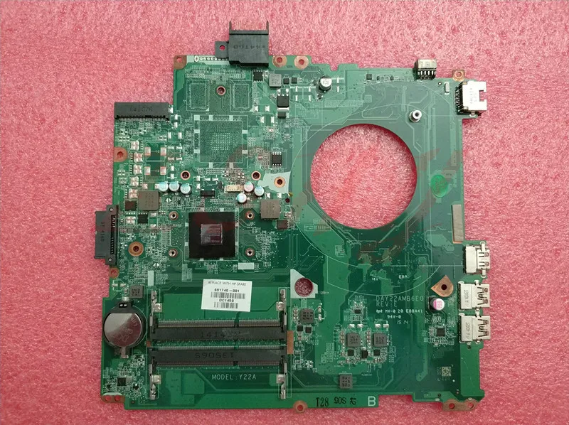 Для HP 14-V 14-V048 763551-501 763551-001 материнская плата для ноутбука A8 DAY22AMB6E0 Бесплатная