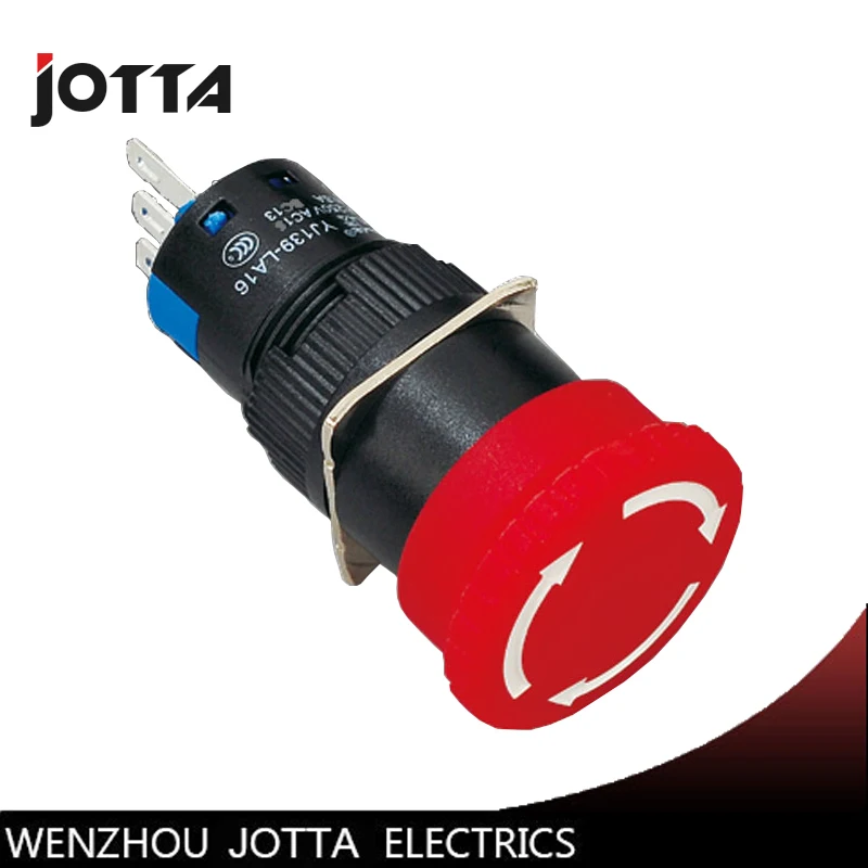 LA16-11ZS emergency push button switch 16mm | Обустройство дома