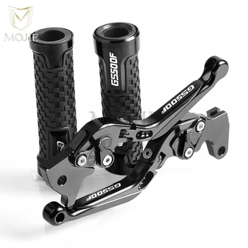 

Motorcycle CNC Aluminum Adjustable Folding Brake Clutch Levers Handlebar Hand Grips For Suzuki GS500F GS500 GS 500 F 2004-2009