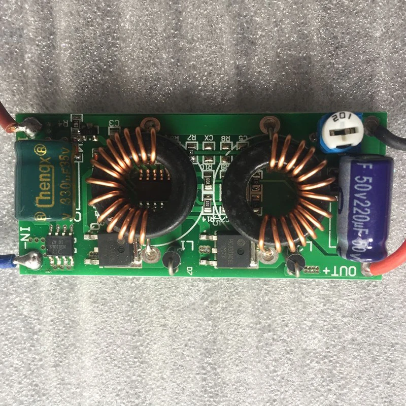 LED Driver Low voltage boost Non-waterproof power DC12-24V 50W 10 string 5 parallel solar built-in supply | Освещение