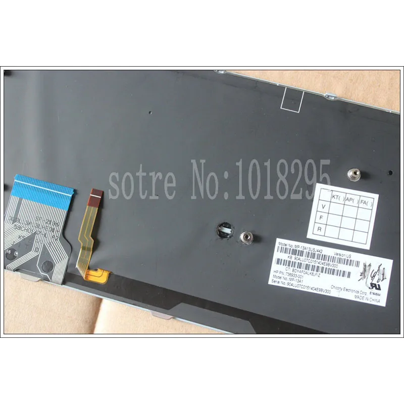 НОВЫЙ США подсветкой Клавиатура ноутбука для HP EliteBook Folio 1040 G1 G2 739563 001 739563001|keyboard for