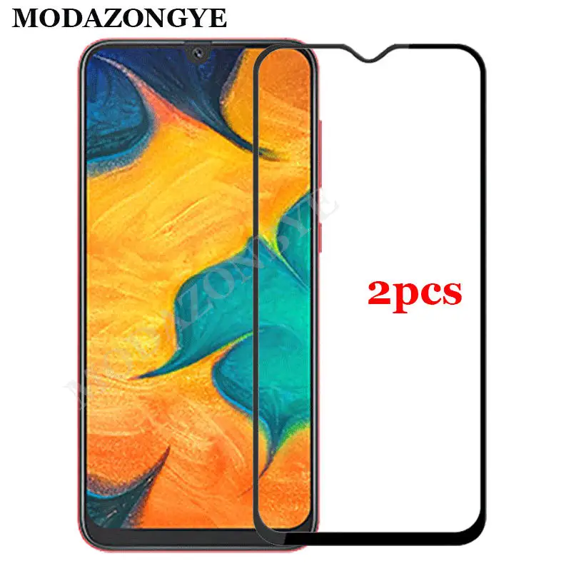 2 шт закаленное стекло для Samsung Galaxy A30 Защитное экрана A 30 A305 A305F SM-A305F полное