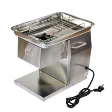 Электрическая ломтерезка для мяса из нержавеющей стали 110 В/220 В/резак QX рабочего типа мясорубка для резки мяса