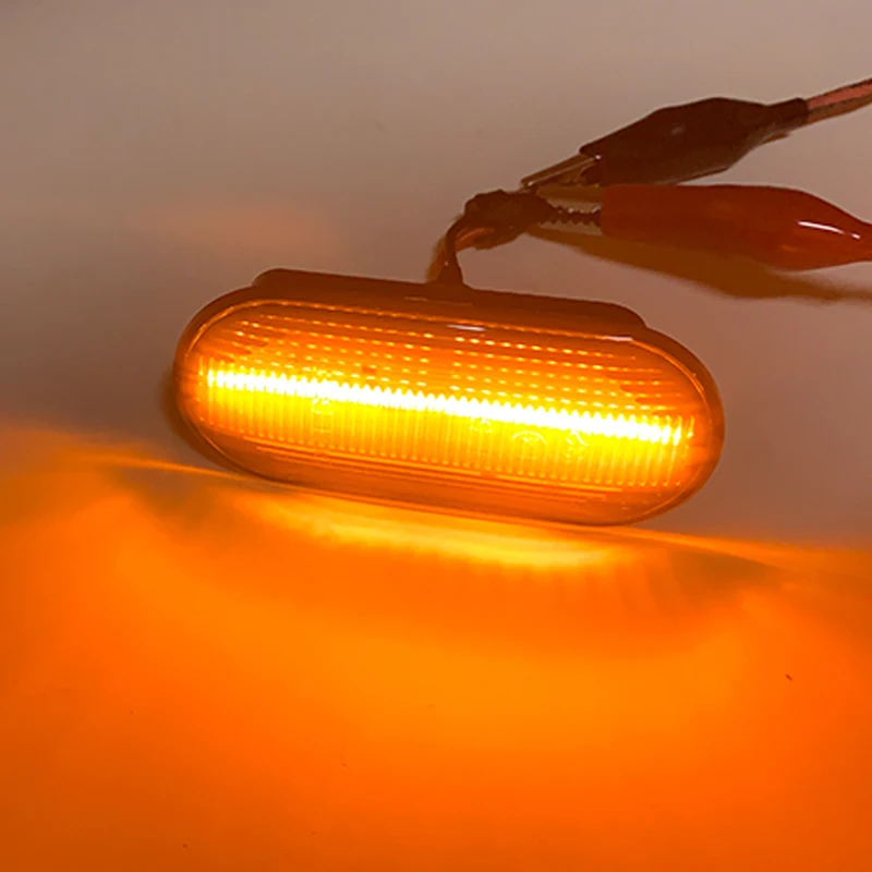 SUNKIA светодиодный, боковой, габаритный фонарь для Smart 453 FORTWO- OEM вилка Поворотная сигнальная лампа Янтарный светильник без ошибок