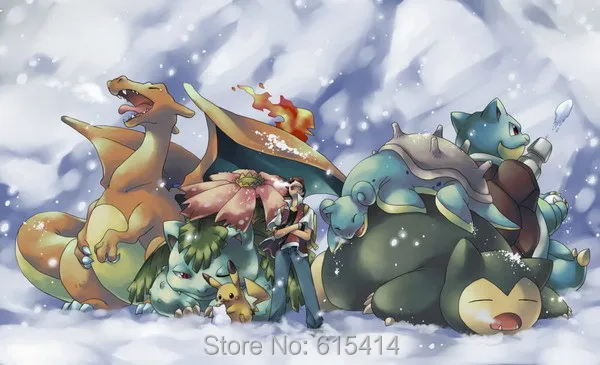 051 Pikachu - Pokemon Poket Pet Cute Hot Japan Anime 39&quotx24&quot Poster | Дом и сад