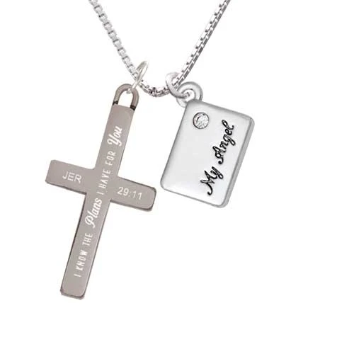 My Angel Envelope - Plans I Have for You - Cross Necklace (1)