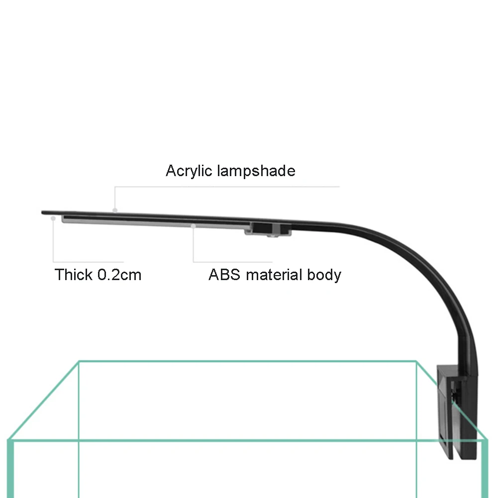 10 Вт/15 Вт аквариумный светодиодный светильник, высокое качество, светильник для аквариума, освещение для водных растений, водонепроницаемая пристегивающаяся лампа для аквариума