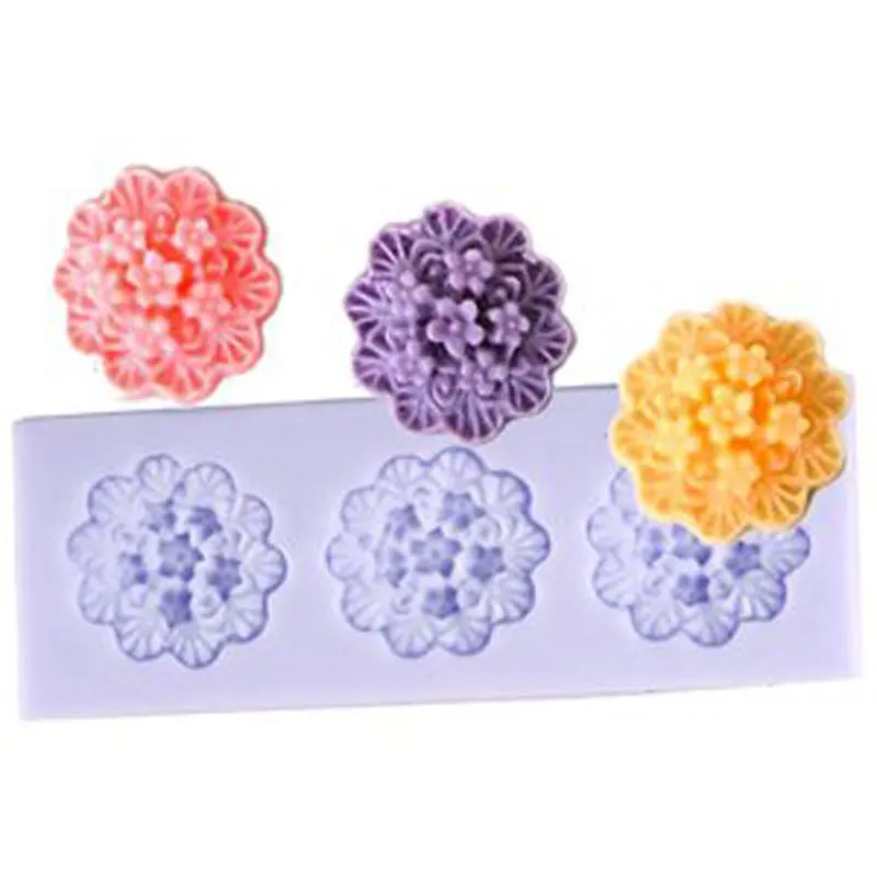 

Free Shipping Soft Silicone Big Sunflower Fondant DIY Mold Chocolate Baking Non-stick Cake Pudding Pastry Mould Tools Gift