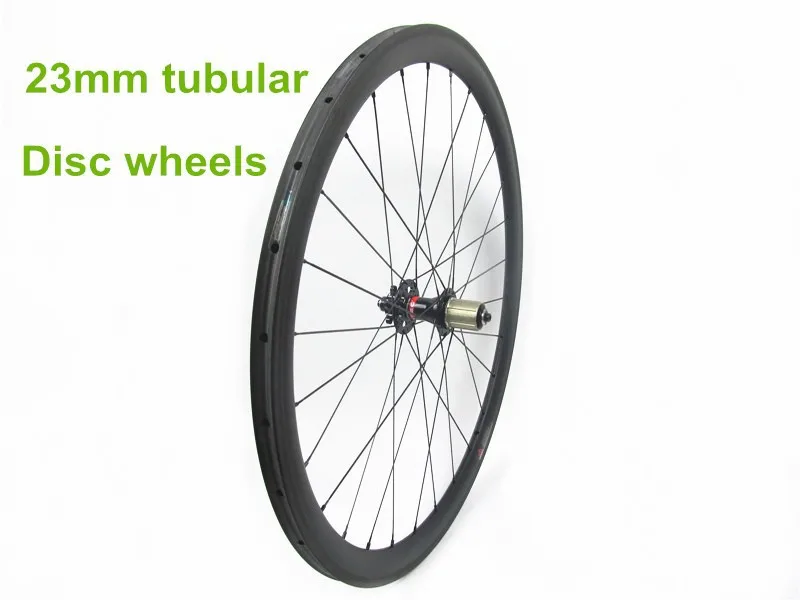 Sale High quality disc carbon wheelsets 38mm deep x 23mm wide tubular rims with Novatec 6 bolts hub D771SB D772SB quick release 4