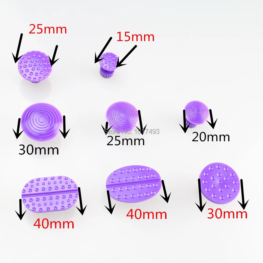 52X ремонт автомобиля вмятины pdr клеевой грибок Инструменты для ремонта вмятин на автомобиле PDR клеевой грибок s работа с клеем Съемник слайд молоток инструмент для VW Benz