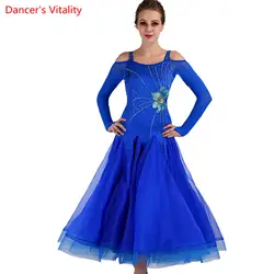 Заказ бального танца Конкурс платья Для женщин/Бальные платья/бальные платье для вальса es/платье для вальса