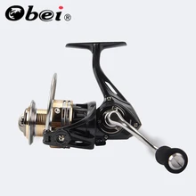 OBEI SR2000 спиннинговая Рыболовная катушка 9BB+ 1 подшипниковые шарики 2000 серии металлическая Катушка спиннинговая Катушка лодка рок рыболовное колесо