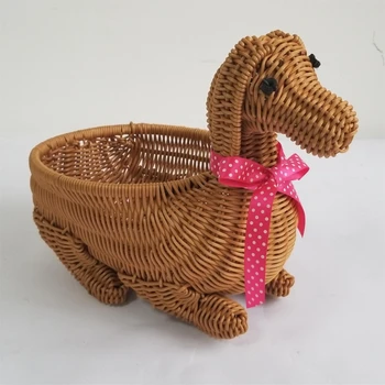 

Snack Fruit Basket American Creative Fruit Basket Decoration Kitchen Accessories Basket Food Storage Container Desktop Organizer