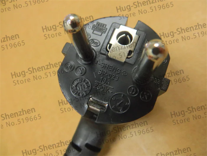 1 قطعة/الوحدة 2 الشق الاتحاد الأوروبي التوصيل ac التيار كابل 1.8 متر 1mm2 ل شاشة الكمبيوتر المكتبي الكمبيوتر امدادات الطاقة تحويل محول