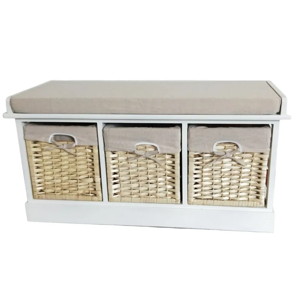

Newest Shoe Bench Rack with Cushion Upholstered Padded Seat Storage Shelf Bench for Entryway Bedroom Living Room Hallway