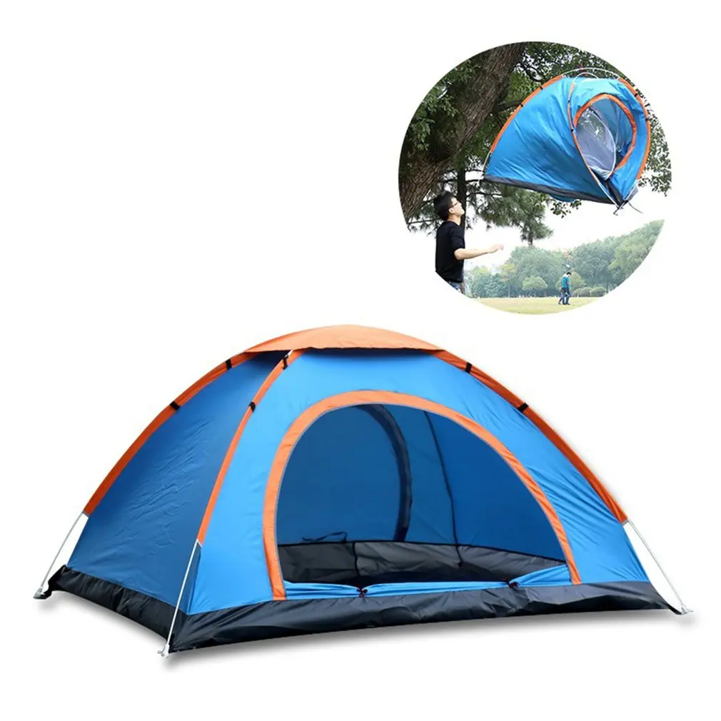 

2 Persons Fully Automatic Tent Portable Rainproof Tent Double Layers Outdoor Camping Hiking Fishing Tent