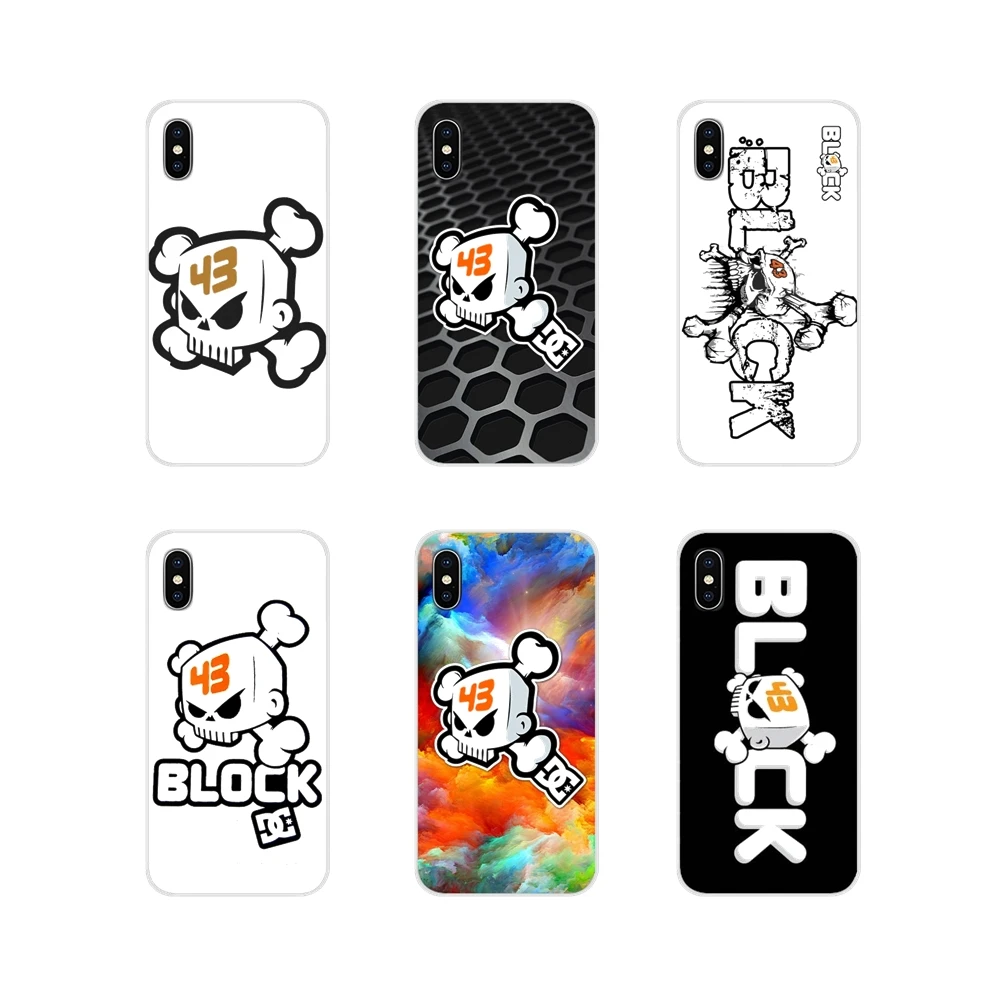 

For Huawei P Smart Mate Honor 7A 7C 8C 8X 9 P10 P20 Lite Pro Plus Accessories Phone Skin Cover popular racing Ken Block 43 skull