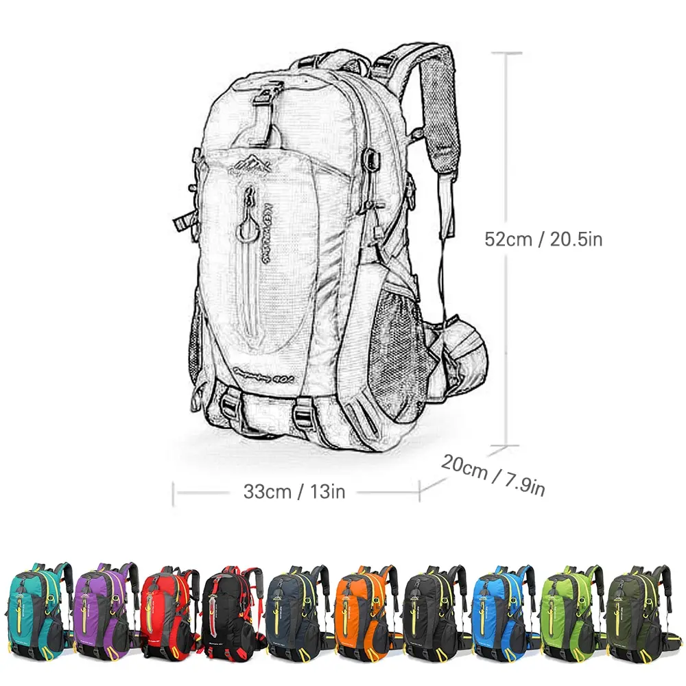 Top # 40L Tactical Backpack Water Resistant Travel Backpack Camp Hike Laptop Daypack Trekking Climb Back Bags For Men Women 2 Top # 40L Tactical Backpack Water Resistant Travel Backpack Camp Hike Laptop Daypack Trekking Climb Back Bags For Men Women 2