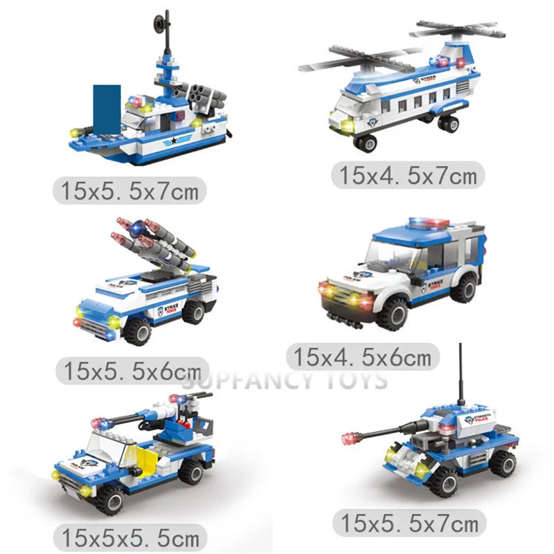 Billige 1230Pcs Military NAVY Warship Transport Flugzeuge ARMEE SWAT Bausteine Sets LegoINGLs DIY Ziegel Playmobil Spielzeug für Kinder