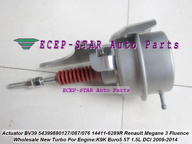 ZT Turbo Actuaor BV39 54399880076 54399700127 54399880087 14411-6289R 144114256R for Renault