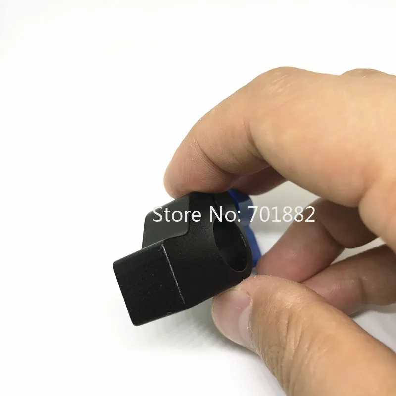 Kit 15mm Rod Clamp with 14 Mount + Tripod Mini Ballhead + 14 Male to Male Screw Adapter For DSLR Camera Cage Monitor (3)