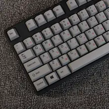 104 pbt 1.3 мм японский колпачки для Игры Механическая клавиатура