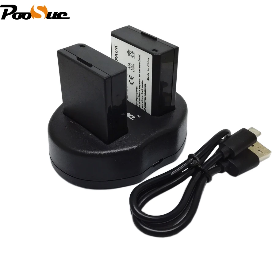 LP E10 LP E10 Battery +Oval USB Dual Camera Charger for Canon 1100D 1200D 1300D Rebel T3 T5 KISS