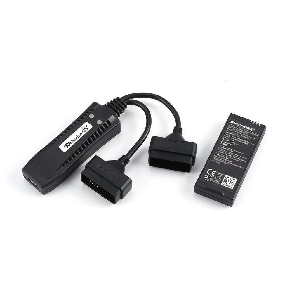 

2in1 Multi Battery Charger Quick Charging Hub with Intelligent Flight Lipo Battery 1100mAh 3.8V For Original DJI Tello Drone