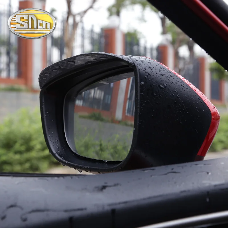 

SNCN 2PCS Car Rearview Mirror Eyebrow Cover Rain-proof Snow Protection Decoration Accessories For Toyota Innova 2016 2017