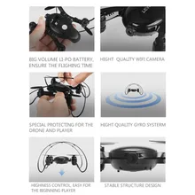 0.3MP HD Camera 2.4G 4CH RC Quadcopter Drone With FPV Camera and Live Video Dron 6-axis Gyro Helicopter Mini-Drone FY630